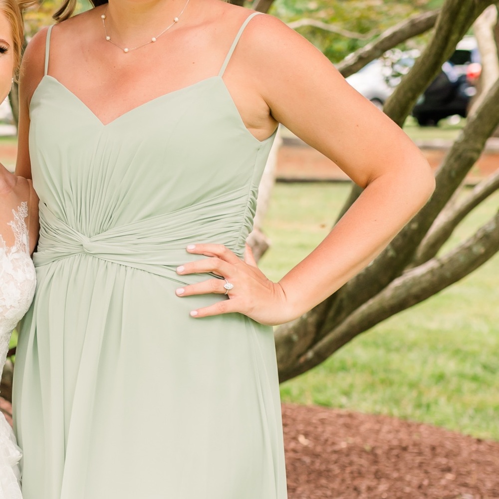 Sage Green Bridesmaid Dress